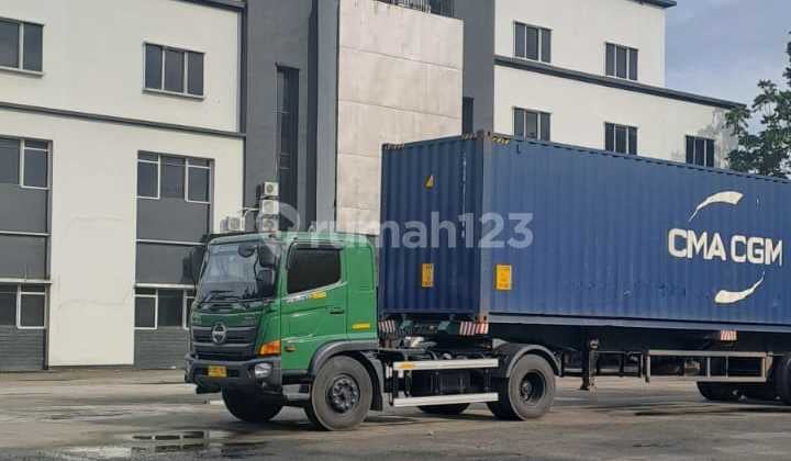 Gudang Siap Pakai 1,3Ha, Akses Mudah, Cocok Logistik & Distribusi