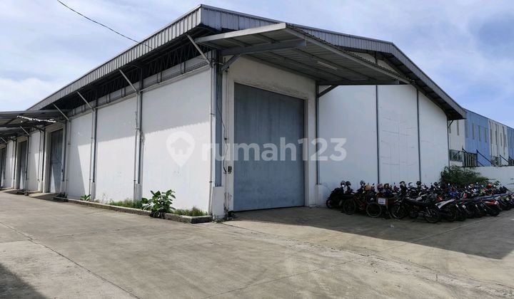 Di Sewakan Gudang Siap Pakai Di Diklat Pemda Tangerang