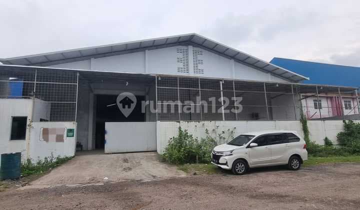 Disewakan gudang siap pakai di Kawasan industri Candi gatot subroto