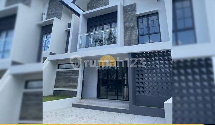 Dijual rumah baru Dua lantai dalam cluster di The miles BSB