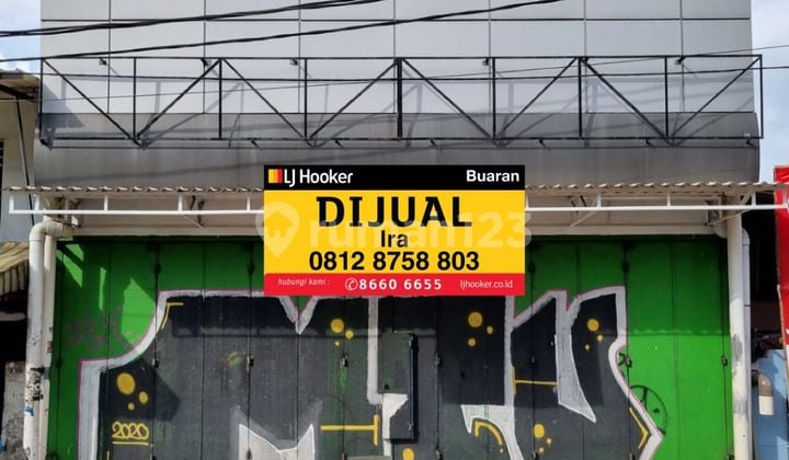 Dijual Ruko ex showroom di pasar kramat jati jakarta timur