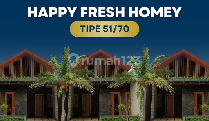 Rumah di Salatiga : Hunian Baru di Tengah Kota Salatiga Happy Fresh Homey 1 Lantai