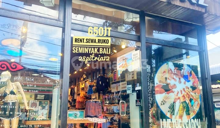 Sewa Rent Kontrak Ruko Toko Seminyak Kuta Bali