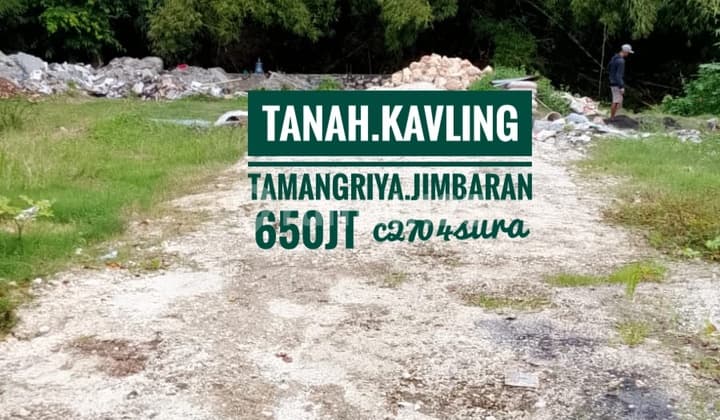 Jual Tanah Kavling Taman Griya Jimbaran Dekat Bandara Kuta Bali