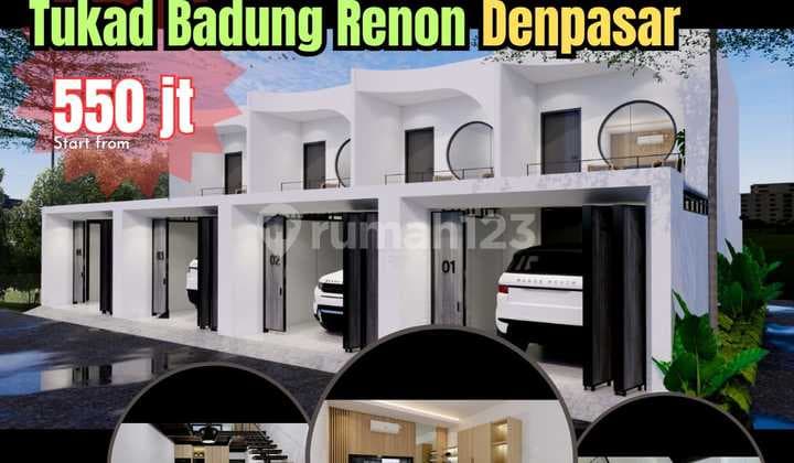 Leasehold Rumah Dan Ruko Tukad Badung Renon Denpasar Bali