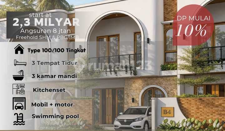 Sell Villa with Airport Sea View, Taman Griya Jimbaran, South Kuta, Bali