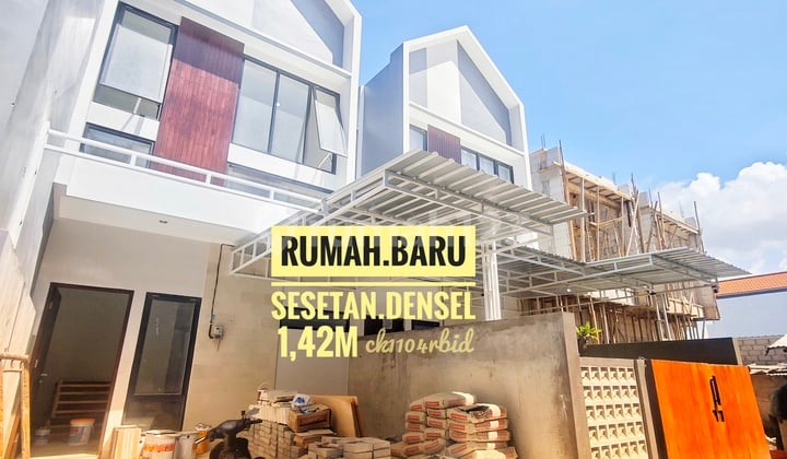 Jual Rumah Ready Tingkat 3 Kamar Sesetan Denpasar Bali