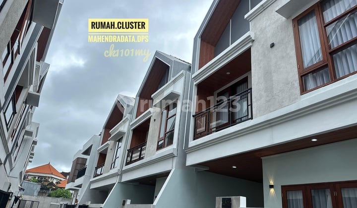 Jual Rumah Cluster Onegate 3 Kamar Mahendradata Denpasar Barat Bali