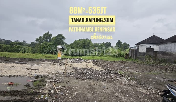 Jual Tanah Kapling SHM Zona Perumahan Ubung Denpasar Bali