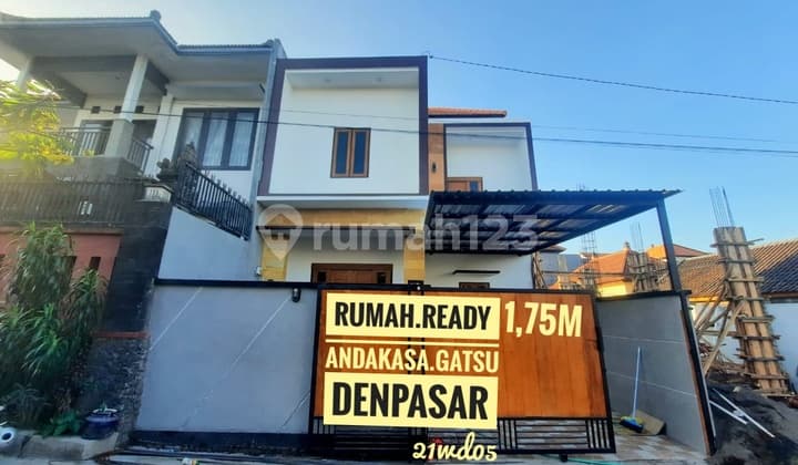 Jual Rumah Baru Siap Huni 3 Kamar Andakasa Gatsu Denpasar Bali