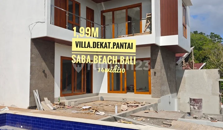Jual Villa Mewah Jalan Kaki Ke Pantai Saba Gianyar Bali