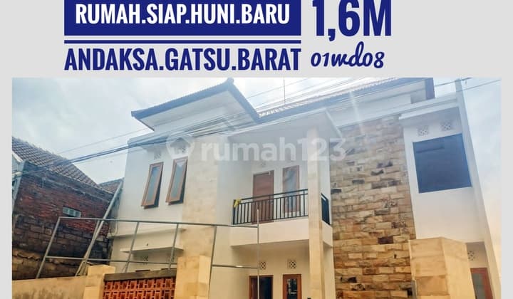 Rumah Dijual Siap Huni 3 Kamar Andakasa Penamparan Gatsu Barat Denpasar Bali