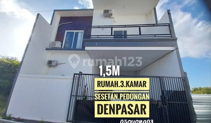 For Sale Ready-to-Occupy 3-Bedroom House in Pedungan Sesetan Near Denpasar Bali Toll Road