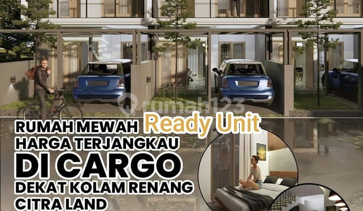 Jual Rumah Baru 3 Kamar Tingkat Dekat Citraland Terminal Ubung Sekolah Tunas Daud Denpasar Bali