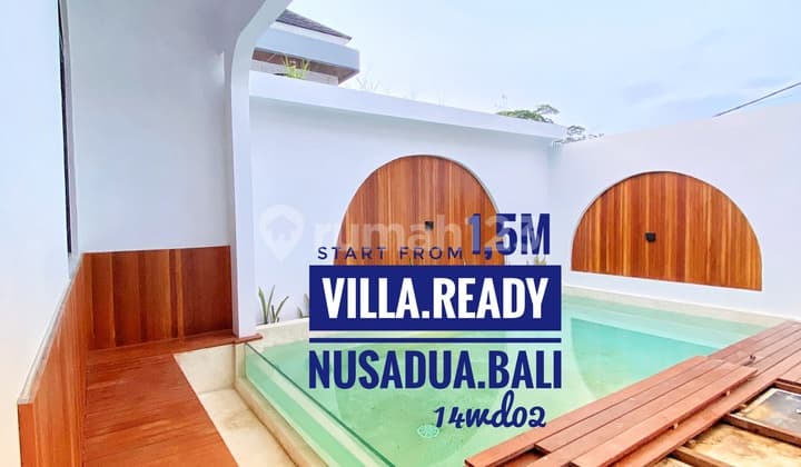 Freehold For Sale Villa Baru Siap Huni Nusa Dua Badung Kuta Bali