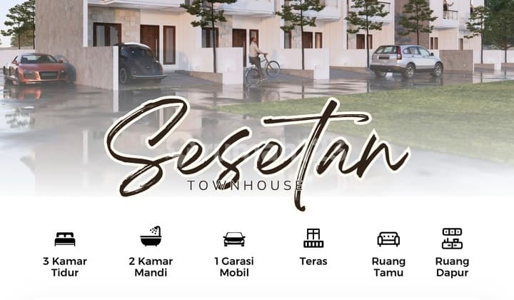Jual Rumah Baru Ready Tingkat 3 Kamar Dekat Toll dan Pelabuhan Benoa Denpasar Bali