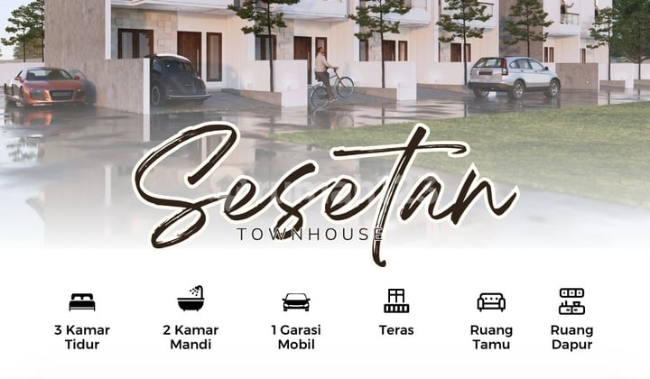 Jual Rumah Baru Ready Tingkat 3 Kamar Dekat Toll dan Pelabuhan Benoa Denpasar Bali
