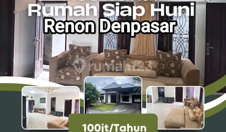 House Lease Contract Spacious Panjer Renon Denpasar Bali
