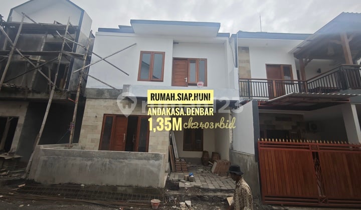 Rumah Baru Siap Huni Ready 3 Kamar Dekat Poltabes Denpasar Bali