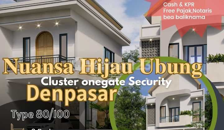 Perumahan Green Kori Nuansa Hijau Dkt Sekolah Taman Rama Terminal Ubung Denpasar Bali