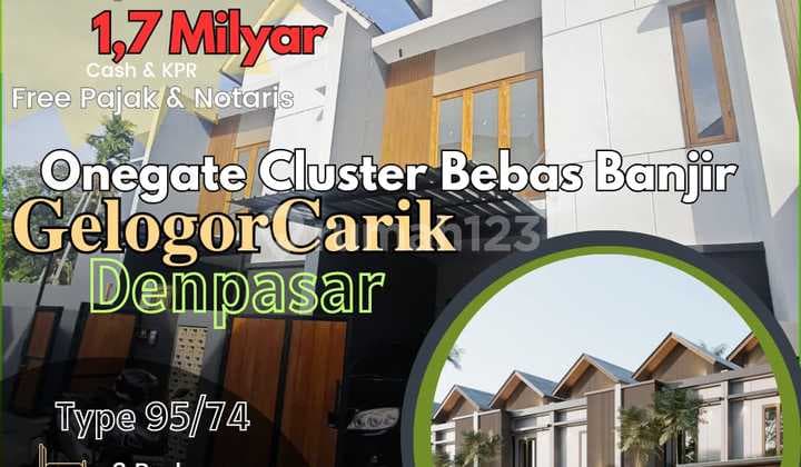 For Sale 3 Bedroom House Gelogor Carik Pemogan South Denpasar Bali
