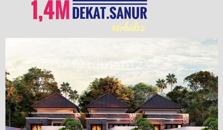 Jual Rumah Baru Ready Dekat Pantai Sanur Denpasar Bali