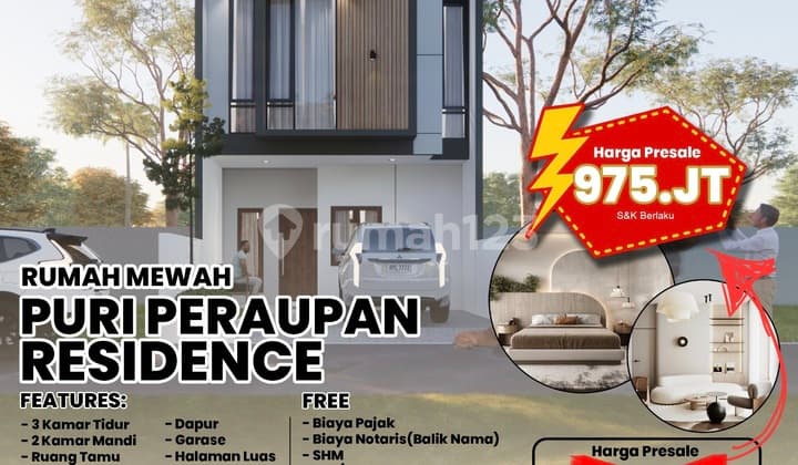 Rumah Tingkat Dijual 3 Kamar Peguyangan Ayani Denpasar Utara Bali