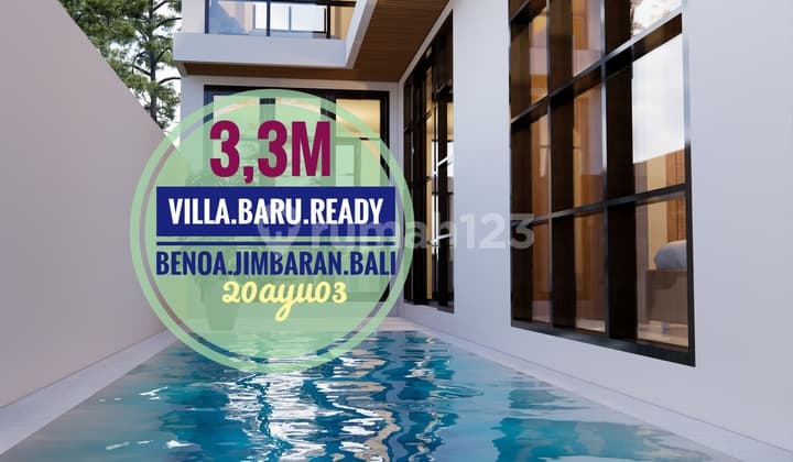 Jual Villa Baru Ready Taman Mumbul Benoa Jimbaran Bali