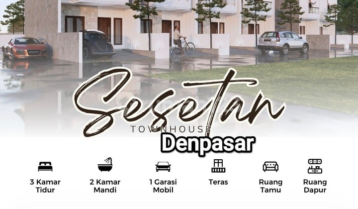 Jual Rumah Baru Siap Huni Dekat Toll Bali Mandara Sesetan Denpasar