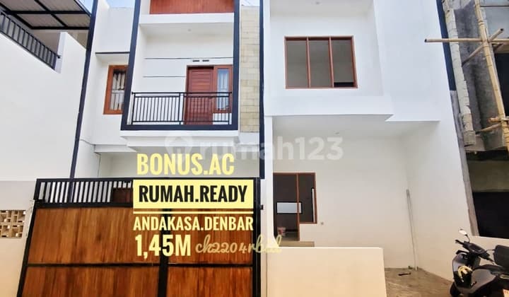 Jual Rumah Ready Tingkat 3 Kamar Dekat Kerobokan Muding Denpasar Barat Bali