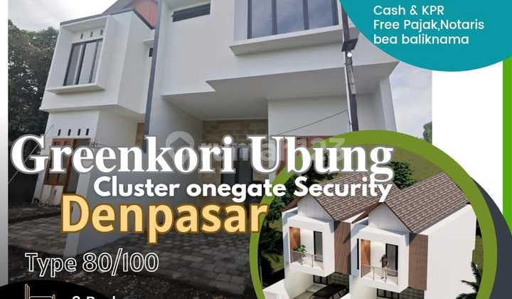 Rumah Dijual 3 Kamar Dekat Sekolah Taman Rama Terminal Ubung Denpasar Bali
