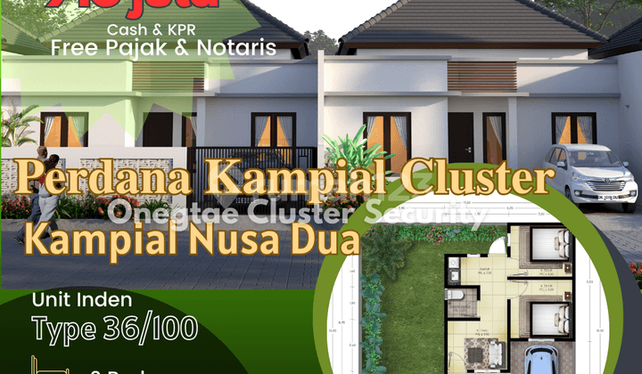 Perumahan Onegate Security 24 Jam Kampial Nusa Dua Dkt Pantai Pandawa Pujamandala Bali