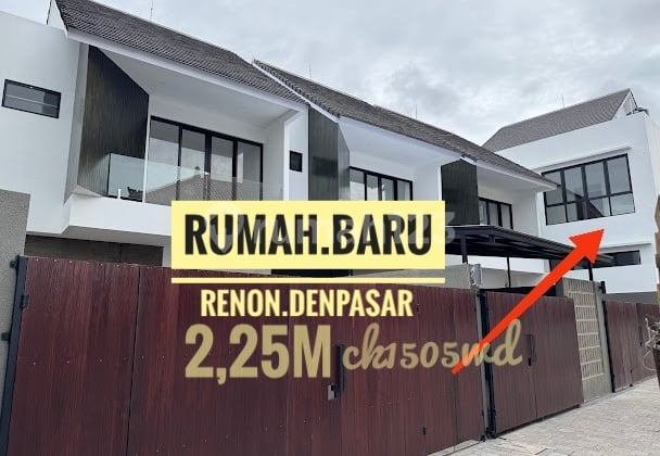 New House for Sale, Ready to Move In, Renon Denpasar Bali