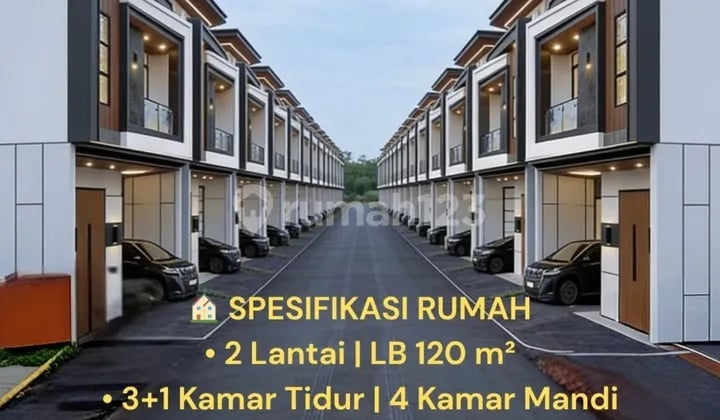 Rumah Cluster Murah Srengseng Sawah Jagakarsa
