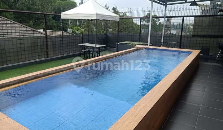 Rumah 3 Lantai Siap Huni Full Furnished Shm Di Resort Dago Pakar
