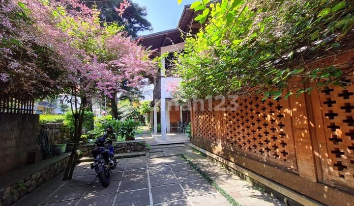 Cool Ethnic House with Balinese Ambiance Below Market Price in Dago Wing.