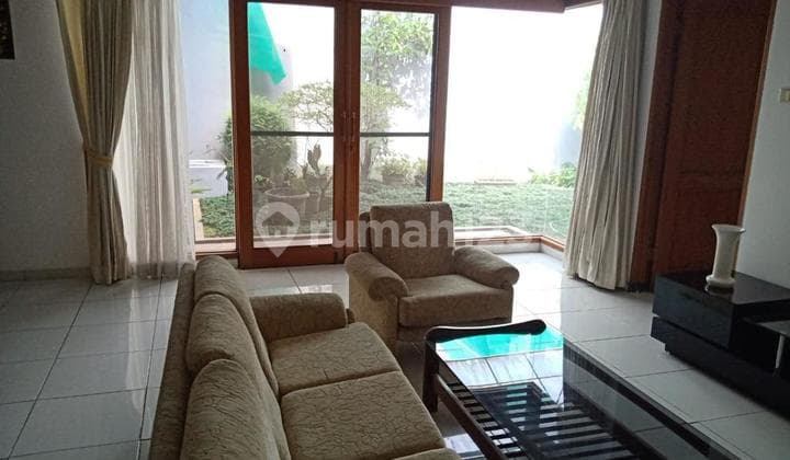 Rumah Besar Bagus 1 Lantai Full Furnished Di Setrasari