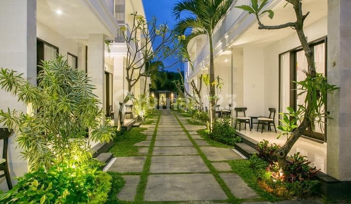 Hotel Aktif Dijual Hitung Tanah Saja Full Furnished Dekat Bandara & Pantai Kuta