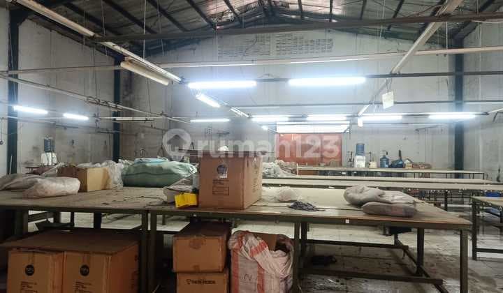 Beli Gudang Bonus Rumah Furnished di Cijerah