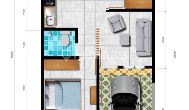 Rumah siap huni dalam Cluster cd sawangan depok SHM