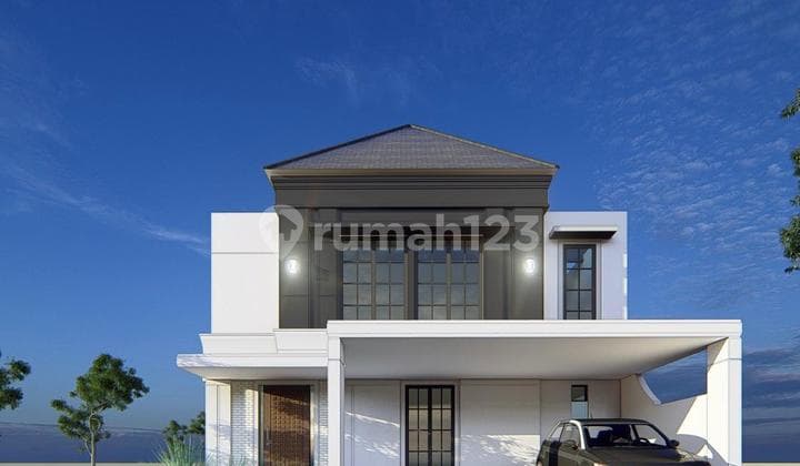 For Sale Classic Modern House In Nusa Loka Bsd City
