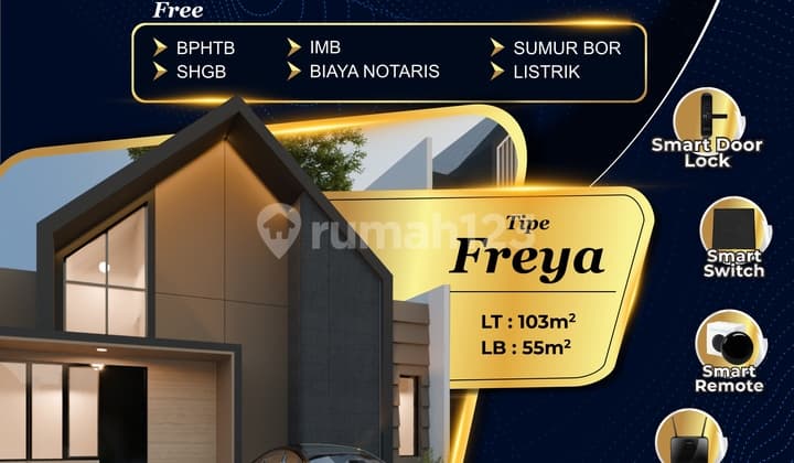 Rumah bergaya scandinavian, Pereumahan Royal Regency di Bagor Nganjuk