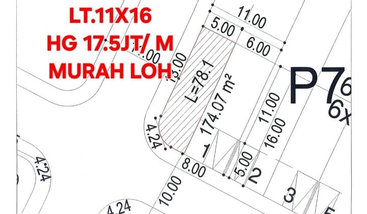 Frans Cen-Land for Sale in Casajardin. Nice. Cheap. Wow Lot 11x16 M2 Frans Cen-Land for Sale in Casajardin. Nice. Cheap. Wow Lot 11x16 M2
