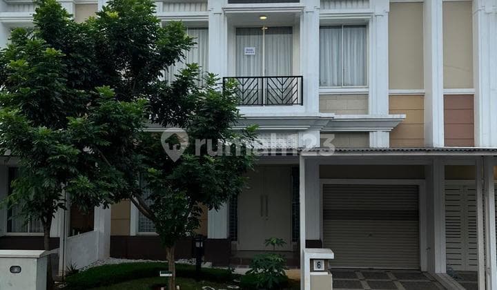 FRANS CEN-Rumah Dijual Cluster Flamingo Summarecon Gading Serpong Depan Club House.bagus.jarang ada LT. 144 (9x16)