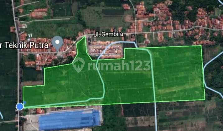 Dijual Tanah Luas di Zona Industri Andir, Jatiwangi, Majalengka