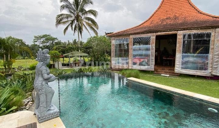 Villa Suasana Pedesaan Yang Asri View Sawah