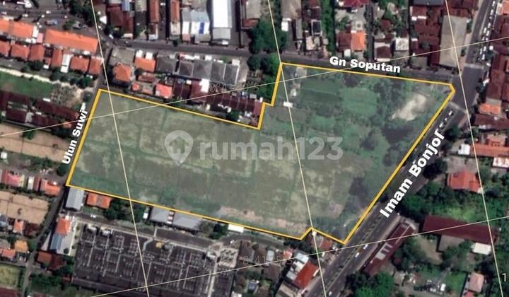 For Sale Premium Strategic Land Main Road Imam Bonjol Denpasar