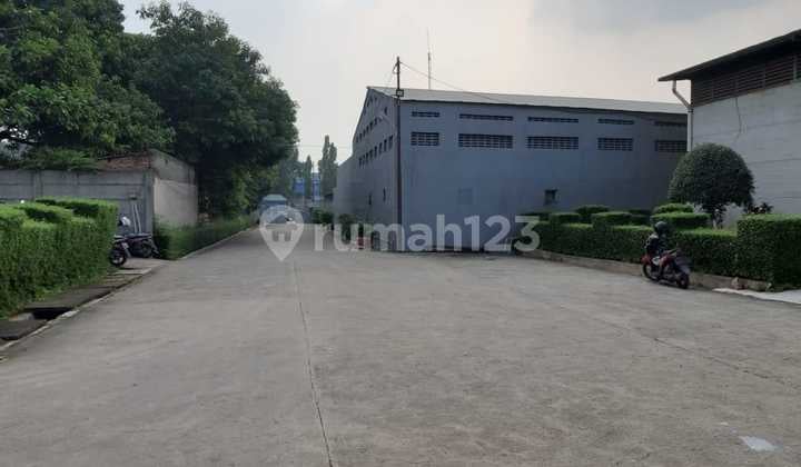 For Rent Warehouse. Narogong Main Road, Limus. Cileungsi Bogor Land Area 2451M² Building Size 114M² X 21.5m².