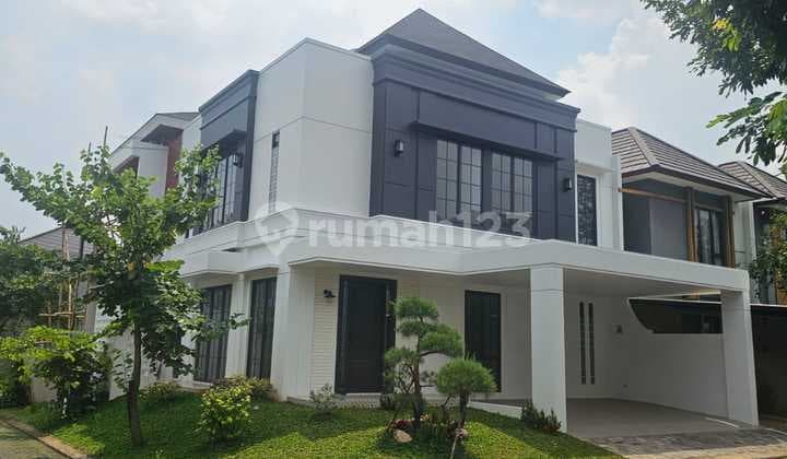 - Classic New Home with a Modern Touch - Ready to Occupykireina Park Nusa Loka - BSD City
- New 2-Story House Near Club House and Swimming Pool
- Land Area 142M2 (Plot 12M X 12M)
- Building Area 200M2
- 4 Bedrooms - 3 Bathrooms
- 1 Bedroom +