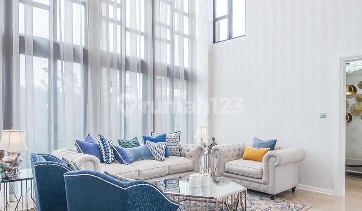 Rumah Mewah Navapark BSD Furnished Luas LT 476 M2 LB 394 M2 3 Bedroom + 1 Bedroom Art3 Bathroom + 1 Bathroom Art Swimming Poolkaraoke Room Plus Home Teaterlift Mitsubishi Carport And Garasi 4 Mobil